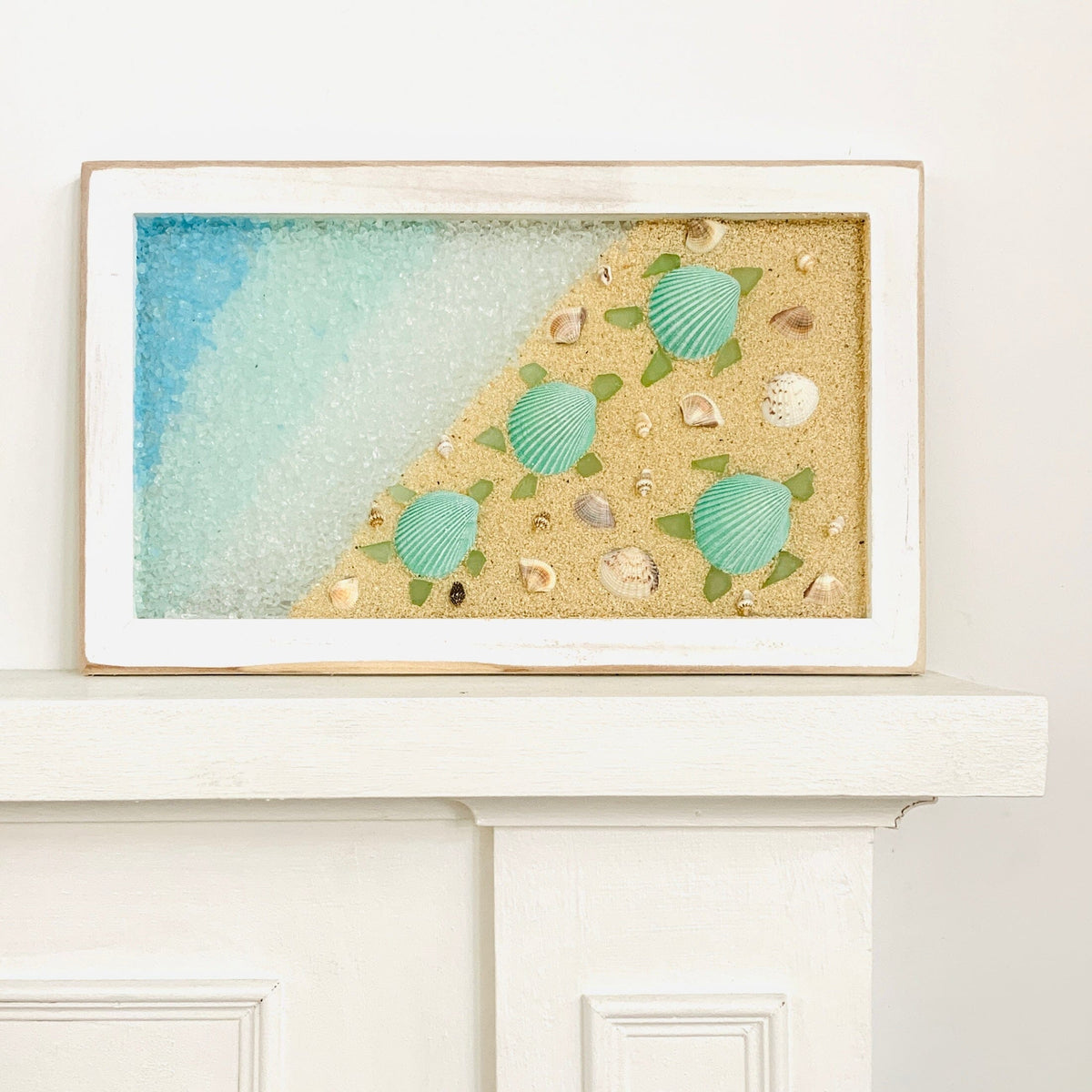 Sea Turtle Shadow Box Frame