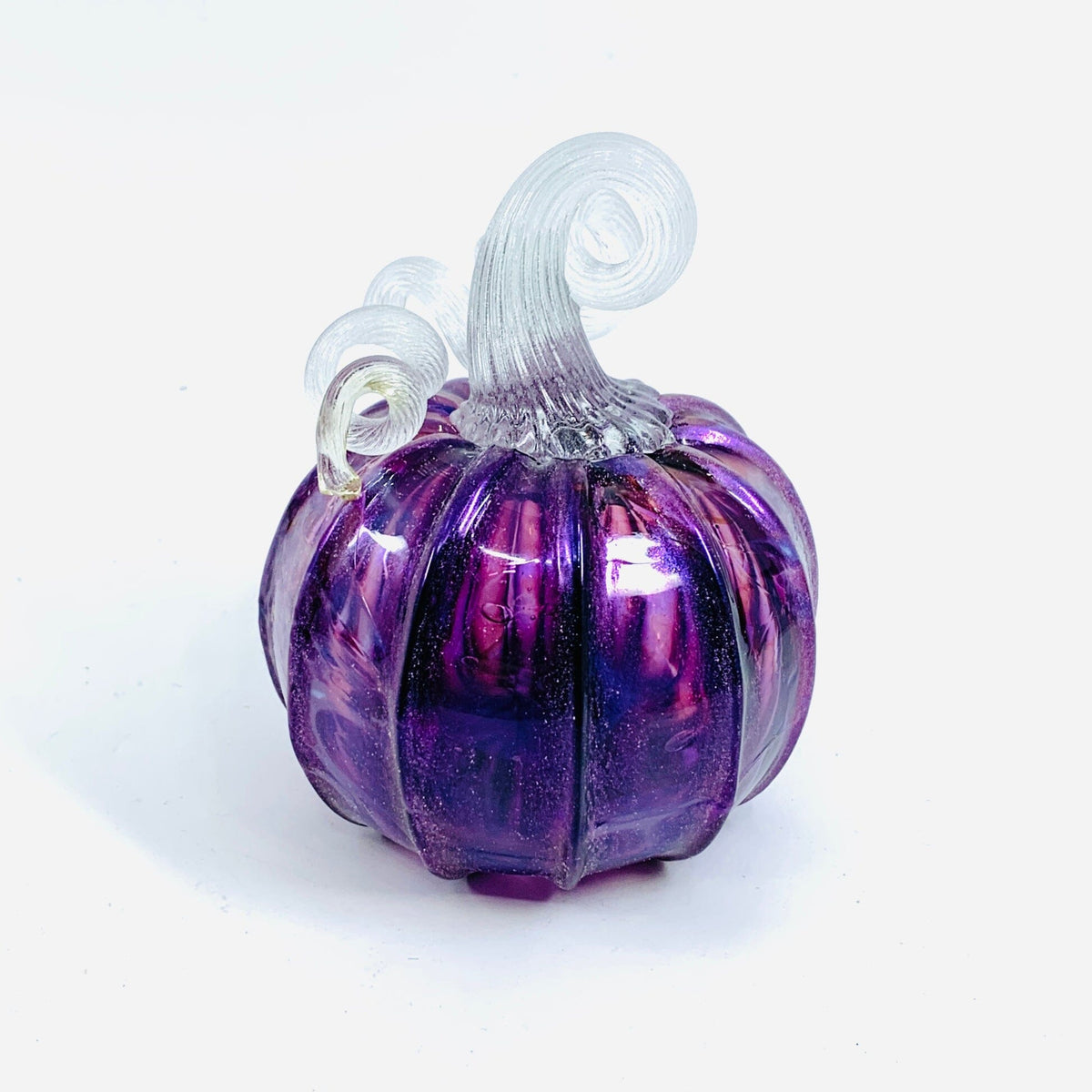 Daily Glow Pumpkin 306 Fall Mini Daily Pumpkin Luke Adams Glass Blowing Studio 