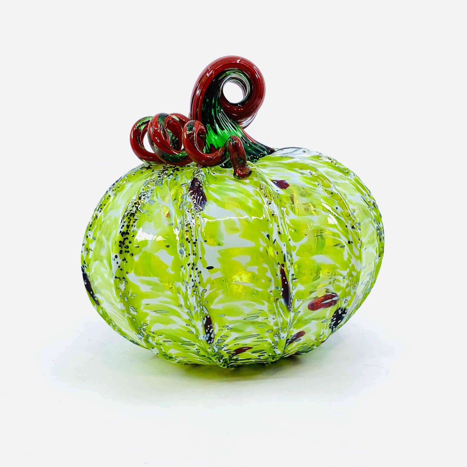 Daily Pumpkin 892 “Oops” Squat Gabby Luke Adams Glass Blowing Studio 