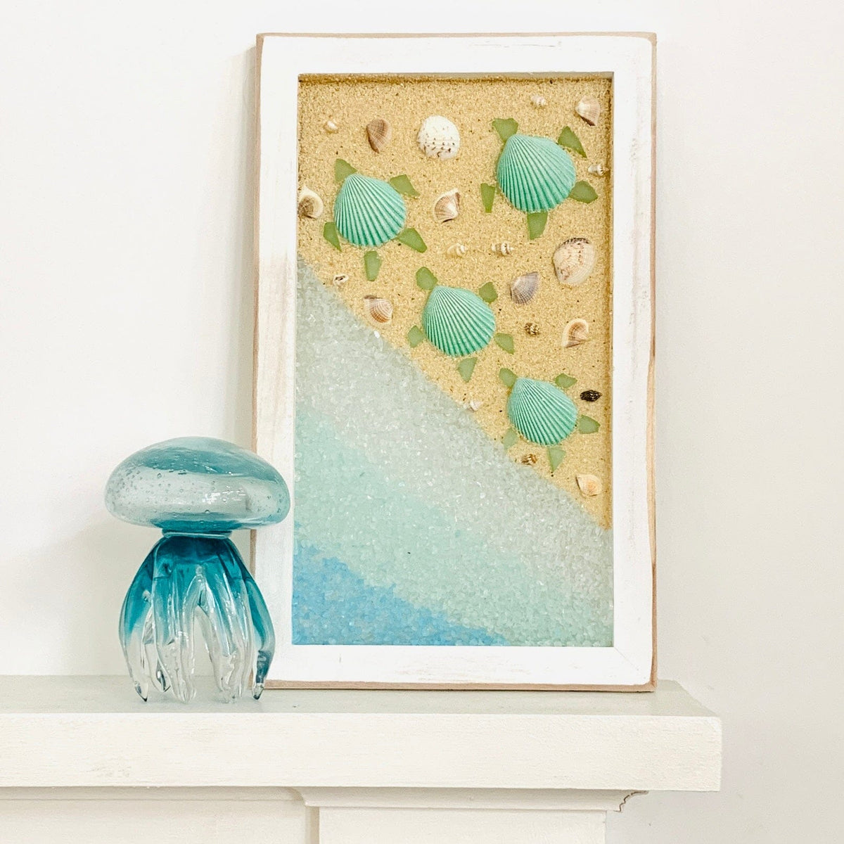 Sea Turtle Shadow Box Frame