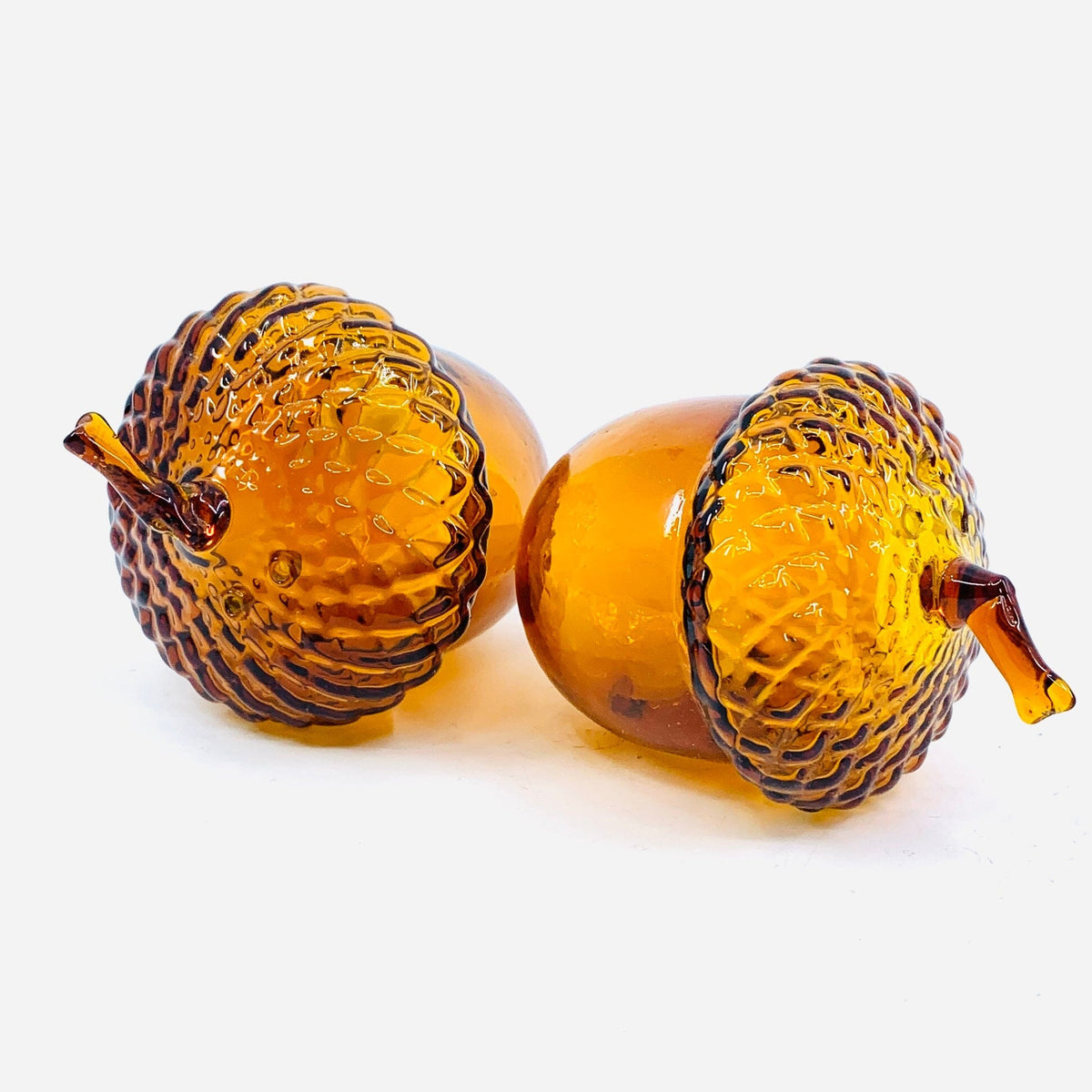 Glass Acorn Salt and Pepper Shakers Decor Gift Essentials 