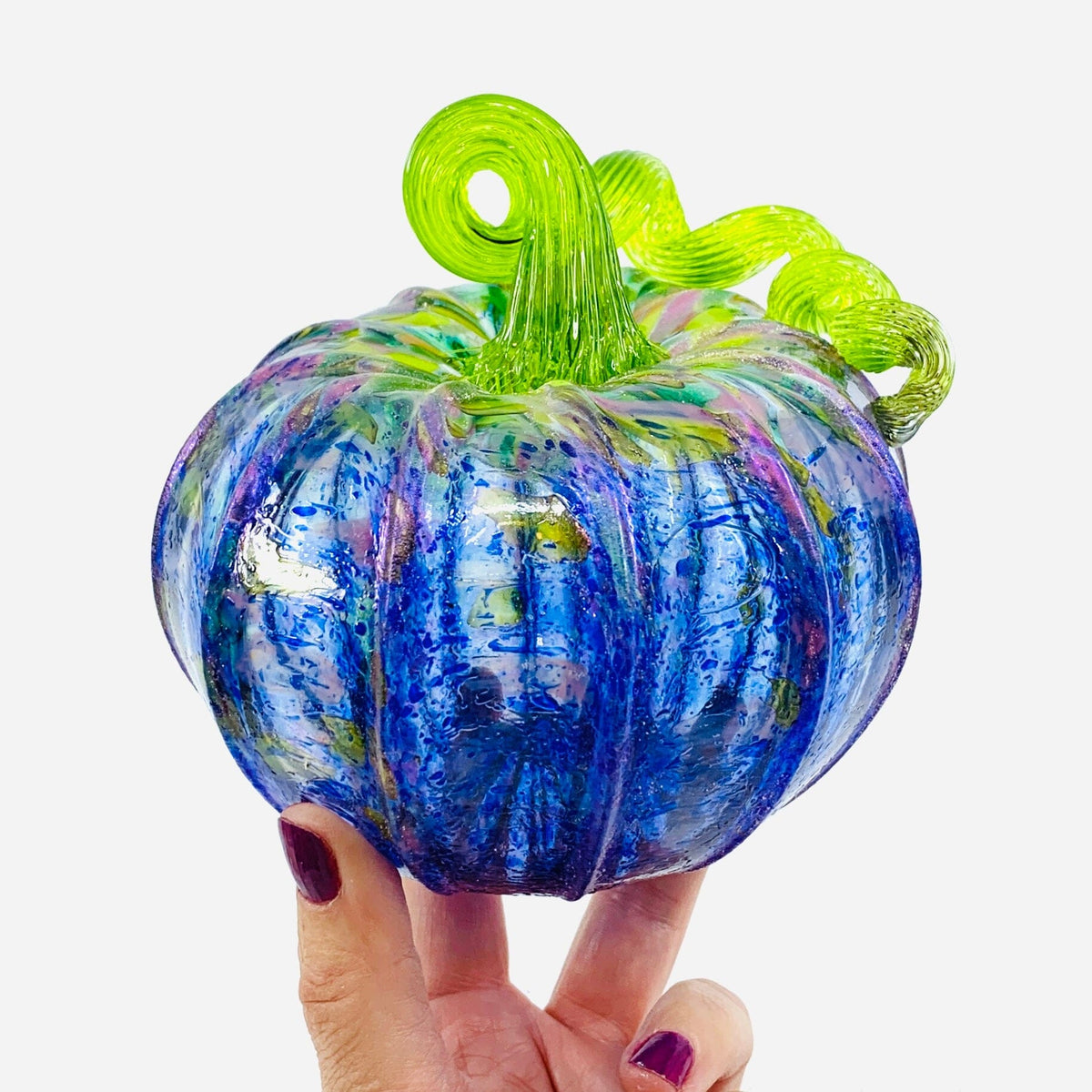 Daily Pumpkin 663 Squat Daily Pumpkin Luke Adams Glass Blowing Studio 