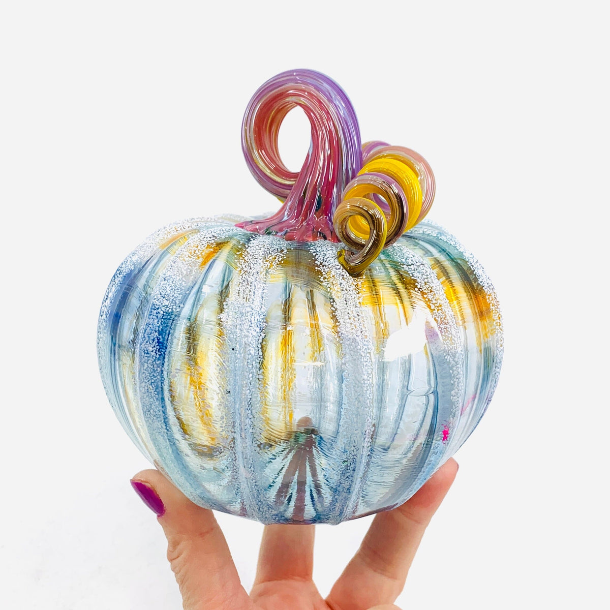 Daily Pumpkin 3020 Squat Gabby Luke Adams Glass Blowing Studio 