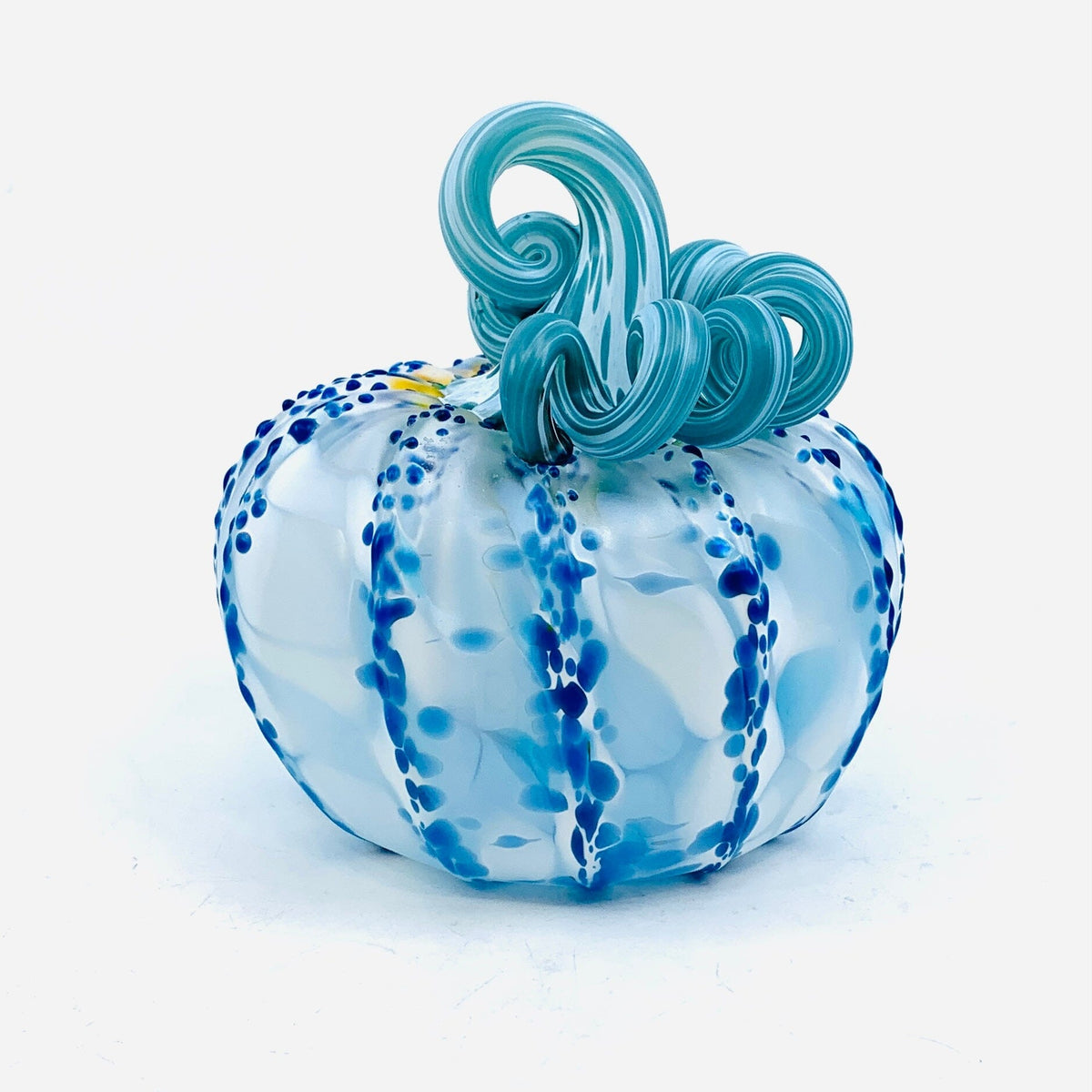 Daily Pumpkin 582 Coastal Matte Squat Gabby Luke Adams Glass Blowing Studio 
