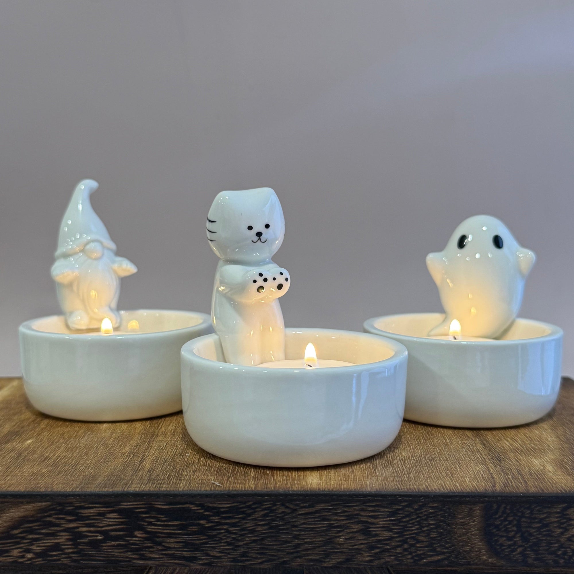 Figurine Tealight Holder Decor Creative Co-Op 