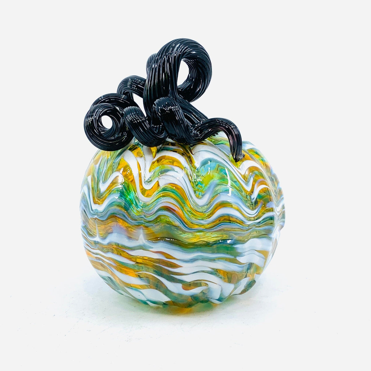 Daily Pumpkin 1564 Oops Squat Gabby Luke Adams Glass Blowing Studio 
