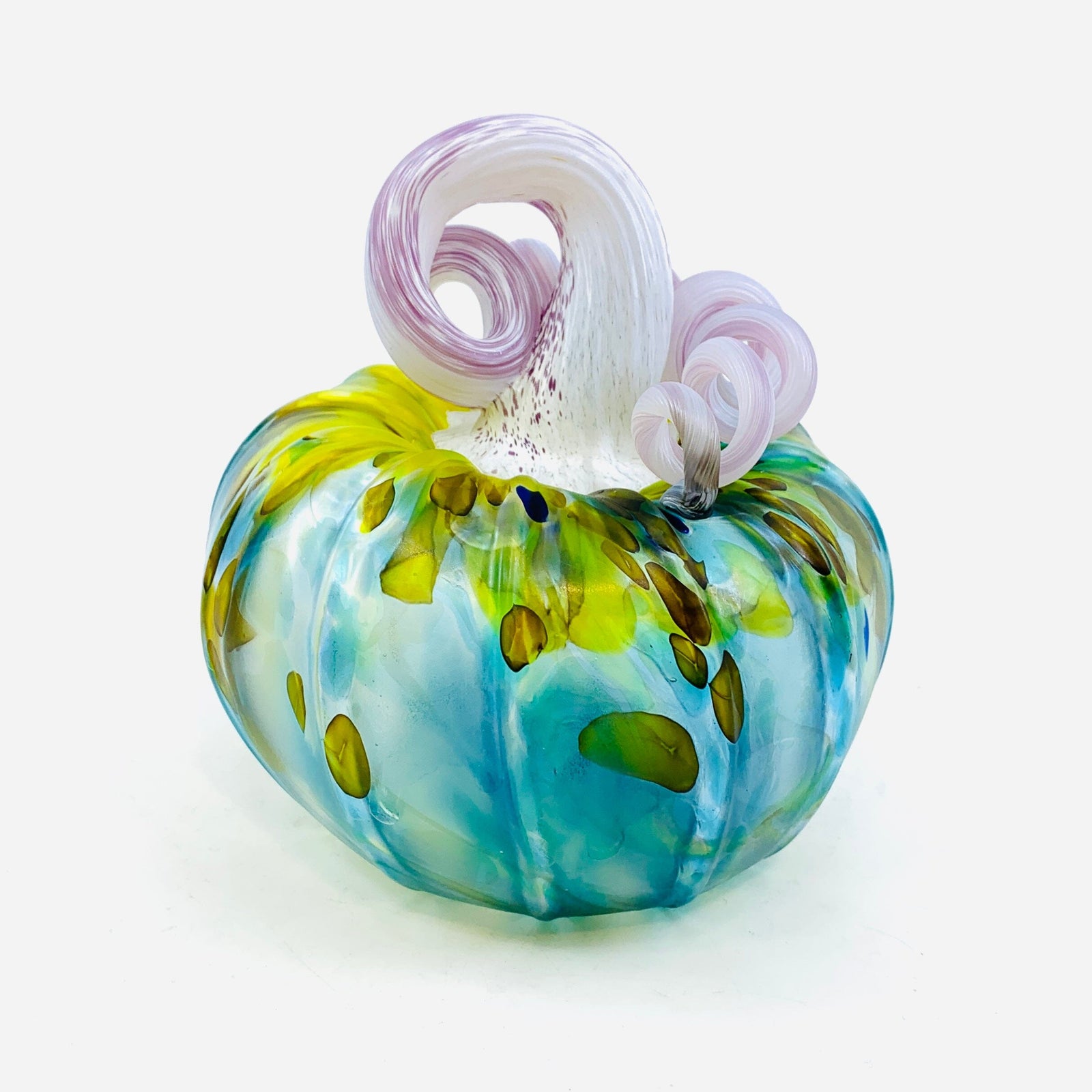 Daily Pumpkin 478 Matte Squat Gabby Luke Adams Glass Blowing Studio 