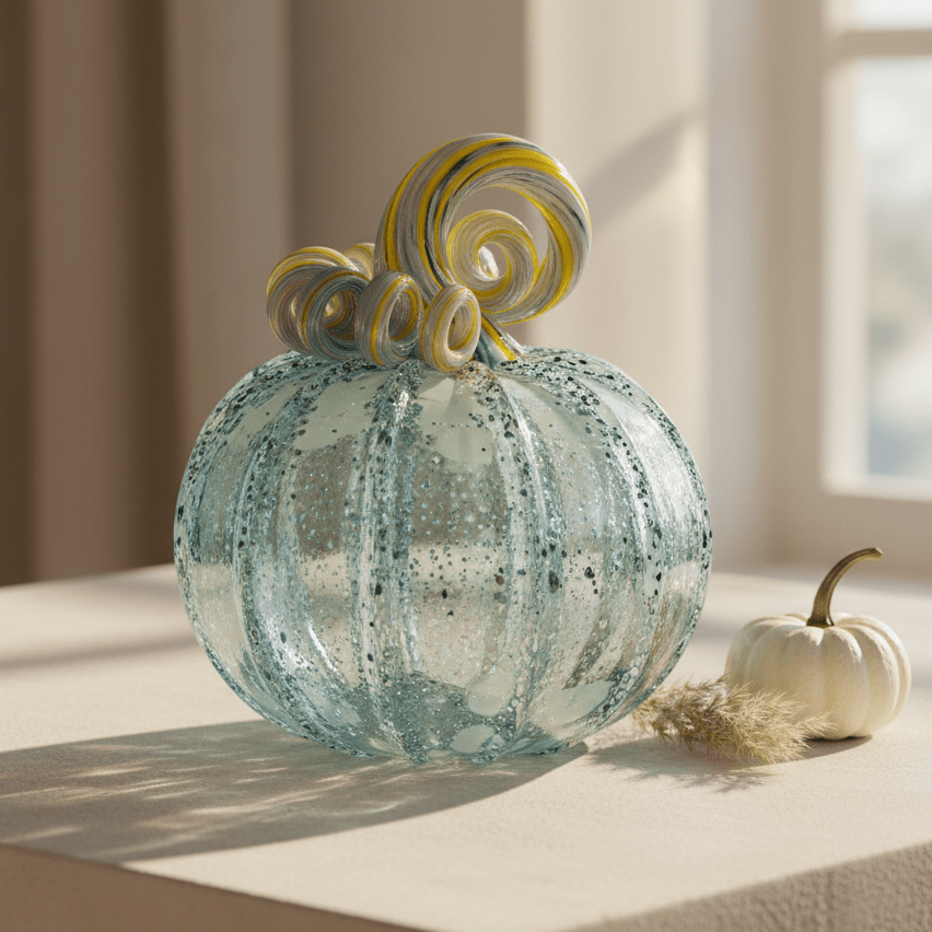 The Most Magical Daily Pumpkin 3919 Medium Gabby Luke Adams Glass Blowing Studio 