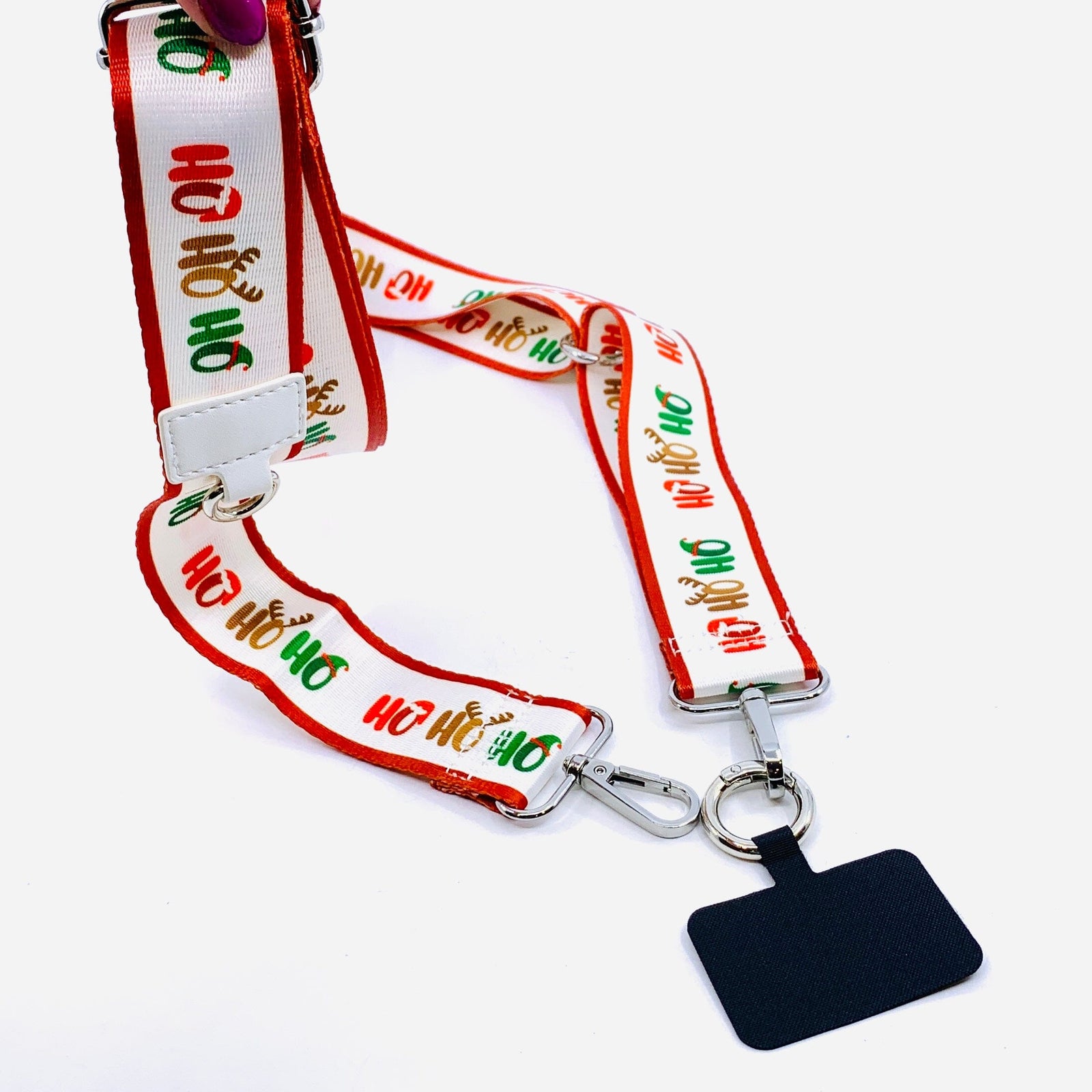 Crossbody Cell Phone Strap, Ho Ho Ho Save The Girls 