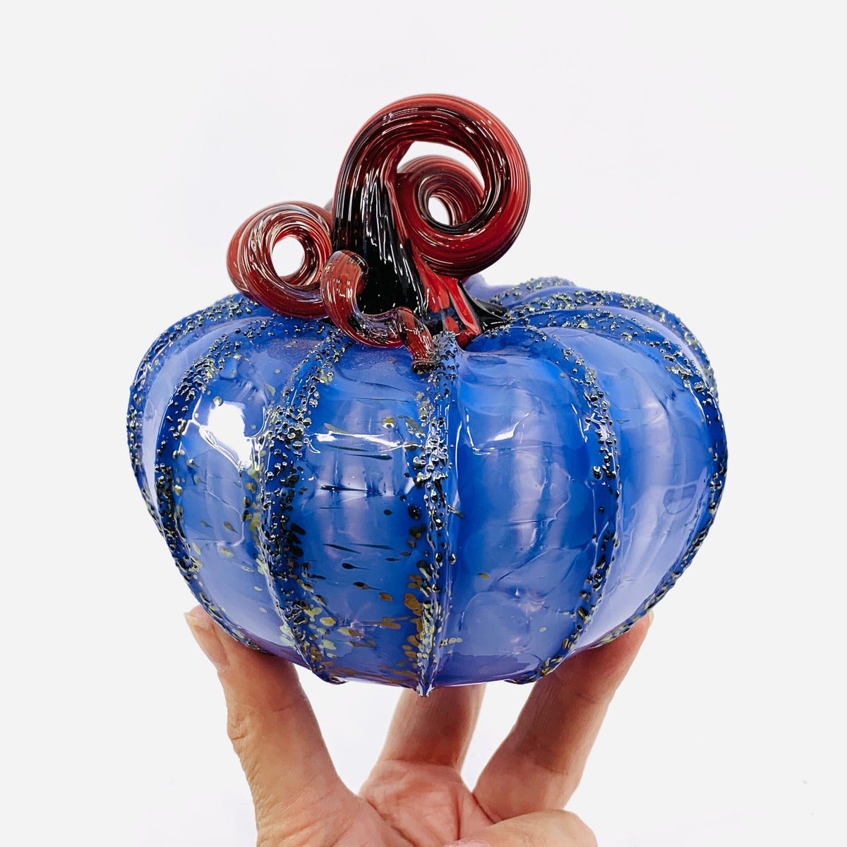 Daily Pumpkin 2967 Squat Gabby Luke Adams Glass Blowing Studio 
