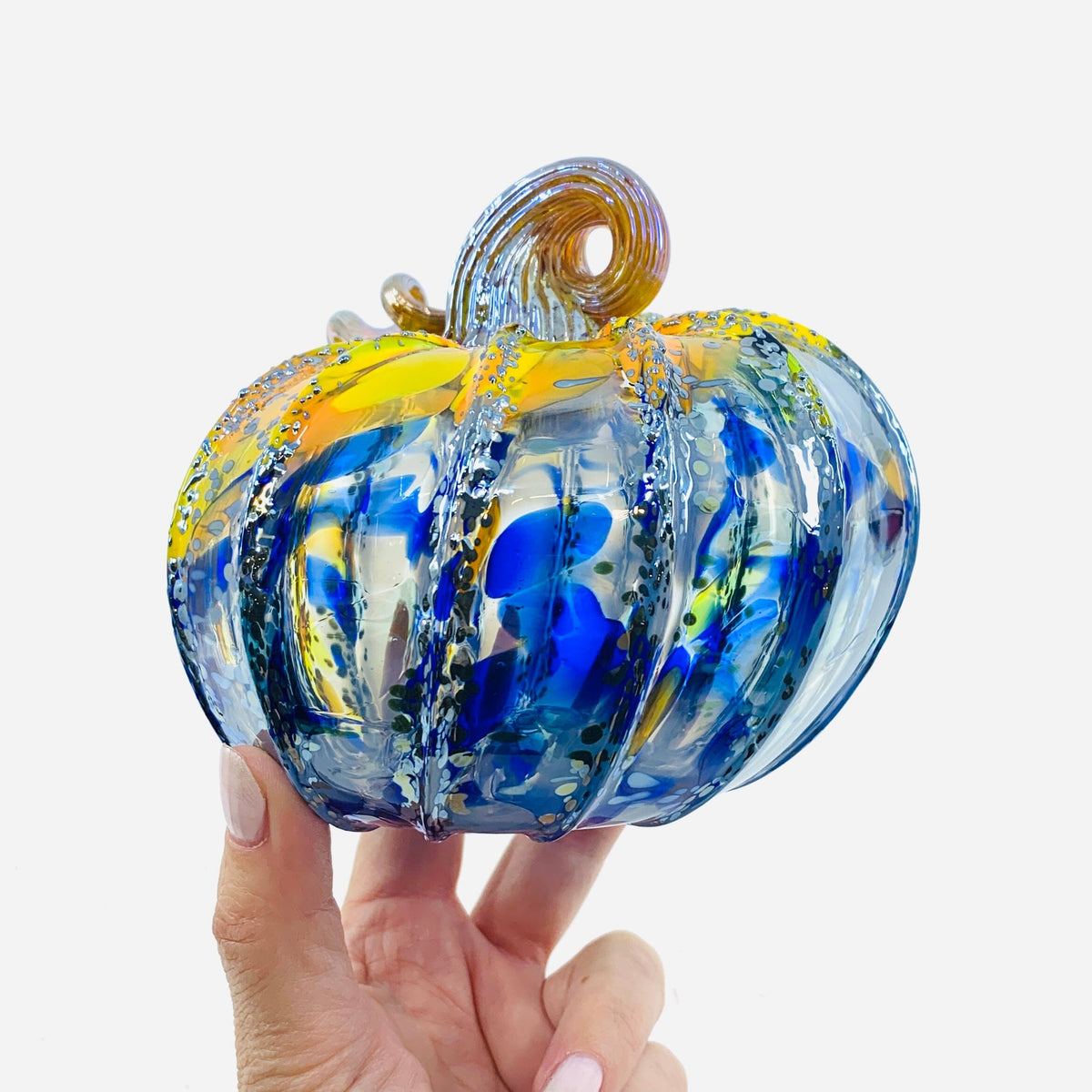 Daily Pumpkin 557 Oops Squat Daily Pumpkin Luke Adams Glass Blowing Studio 