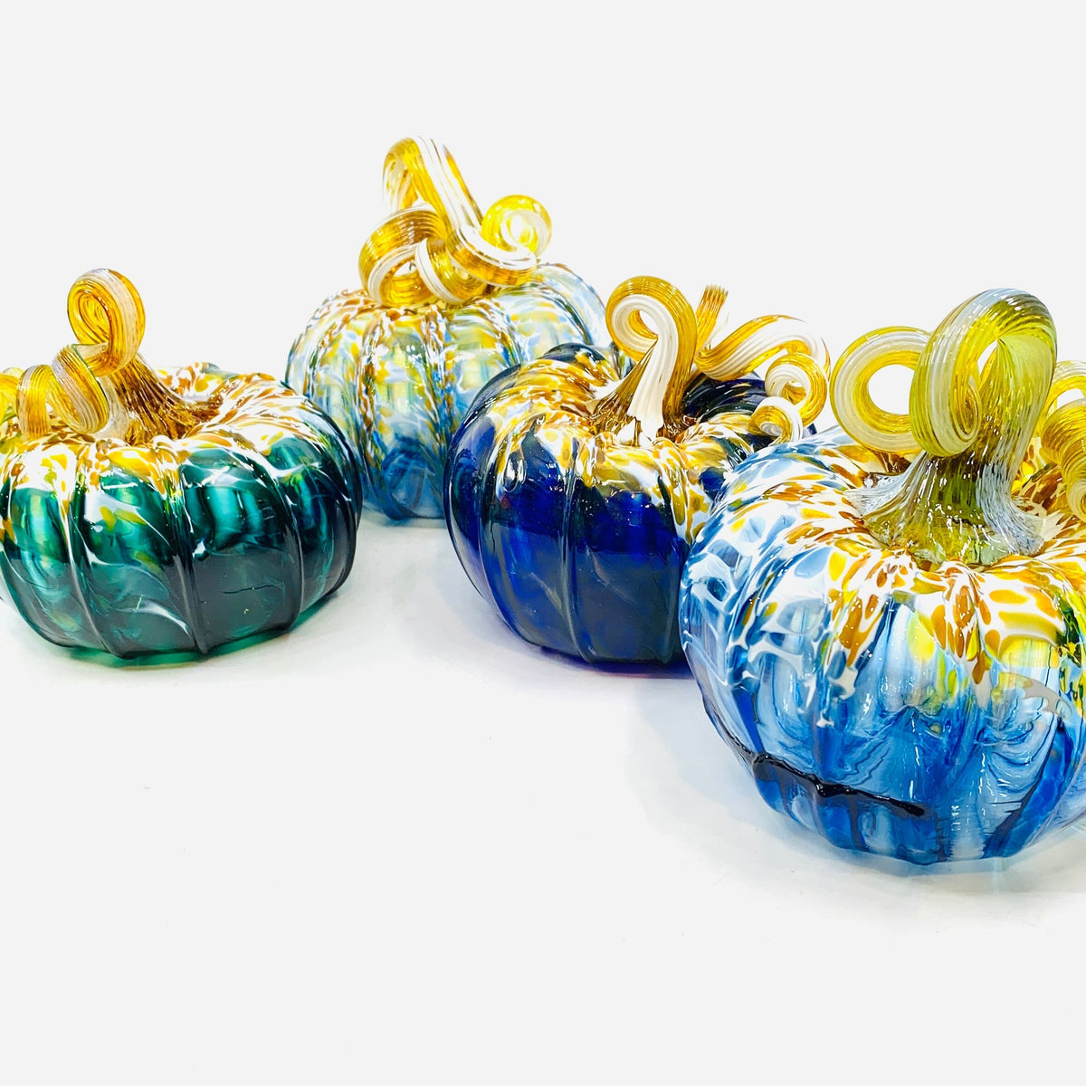 Daily Pumpkin "Ooops" Beachy Squat Gabby Luke Adams Glass Blowing Studio 