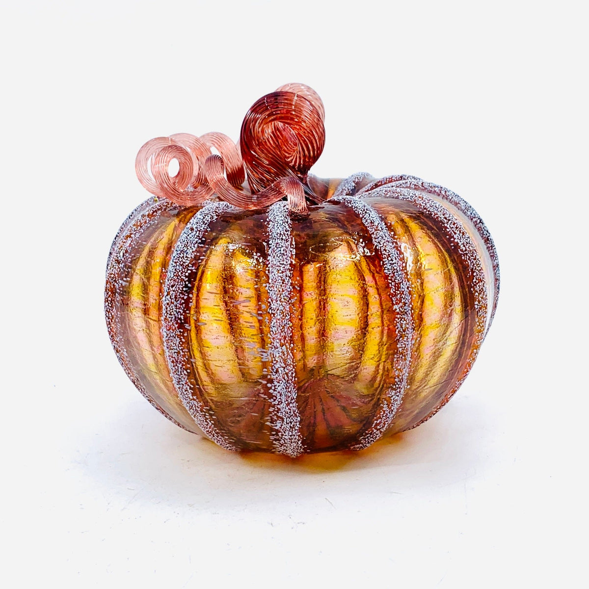 Daily Pumpkin 345 Fall Squat Daily Pumpkin Luke Adams Glass Blowing Studio 