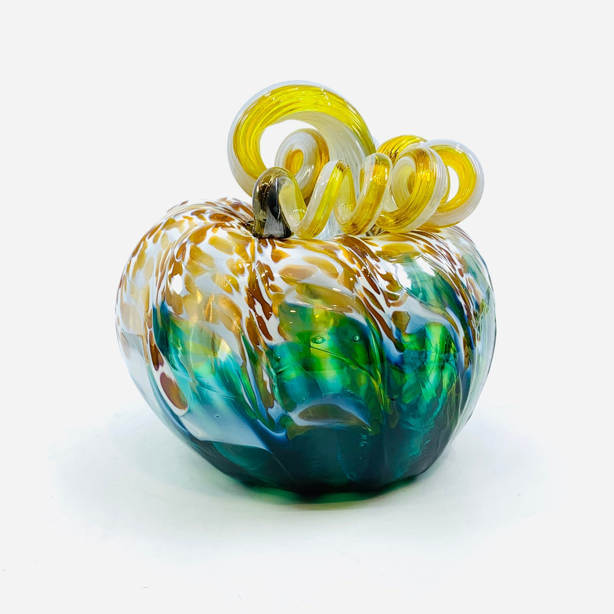 Daily Pumpkin 856 “Oops” Squat Gabby Luke Adams Glass Blowing Studio 