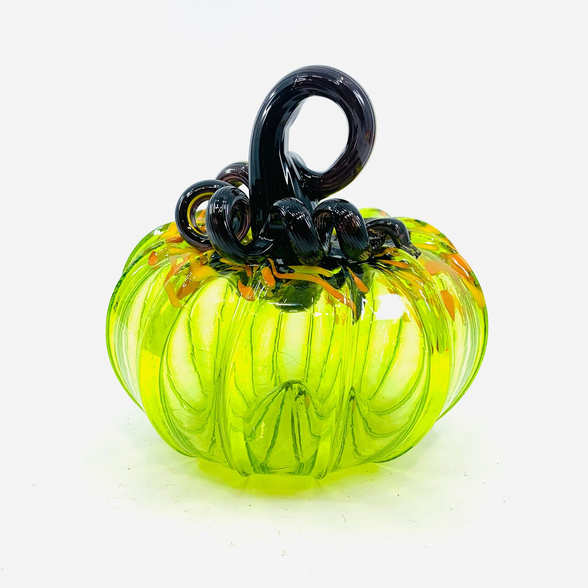 Daily Pumpkin 3892 Fall Squat Gabby Luke Adams Glass Blowing Studio 