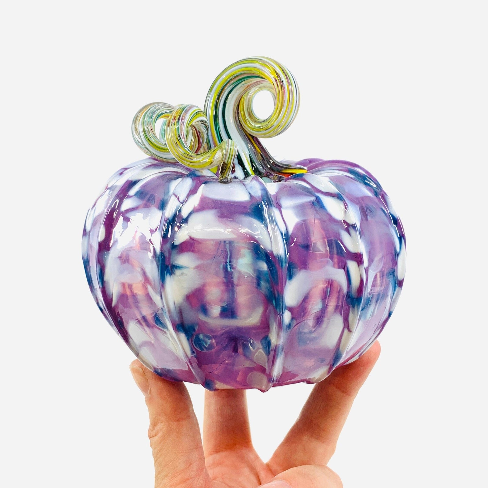 Daily Pumpkin 1054 Squat Gabby Luke Adams Glass Blowing Studio 