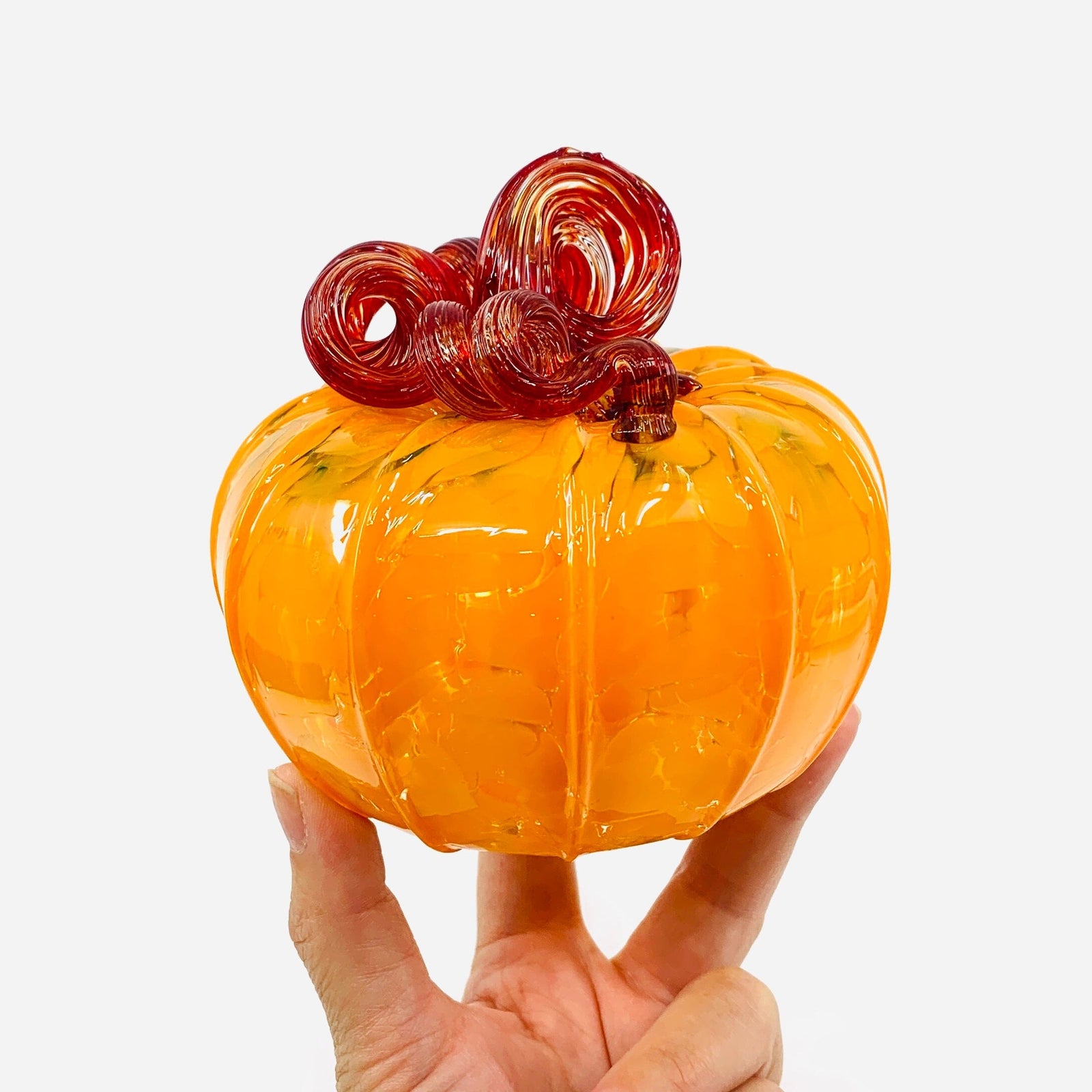 Daily Pumpkin 2922 Squat Gabby Luke Adams Glass Blowing Studio 