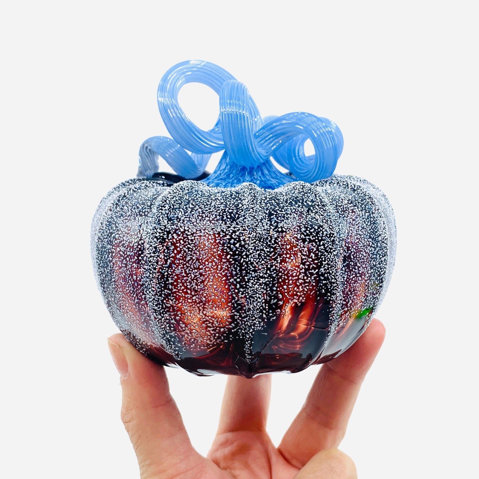 Daily Pumpkin 3547 Oops Squat Gabby Luke Adams Glass Blowing Studio 