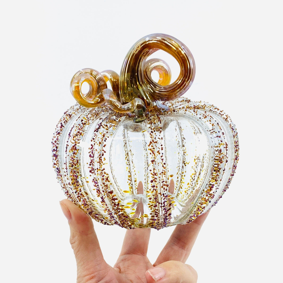 Daily Pumpkin 1220 Squat Daily Pumpkin Luke Adams Glass Blowing Studio 