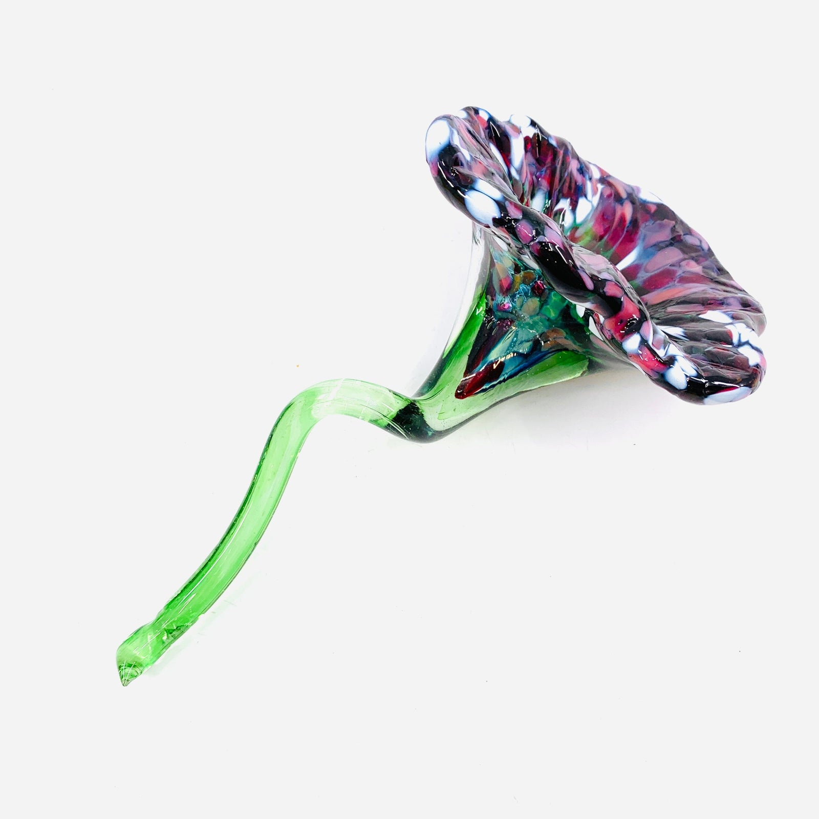 Pulled Glass Flower 70 Decor Luke Adams Glass Blowing Studio 