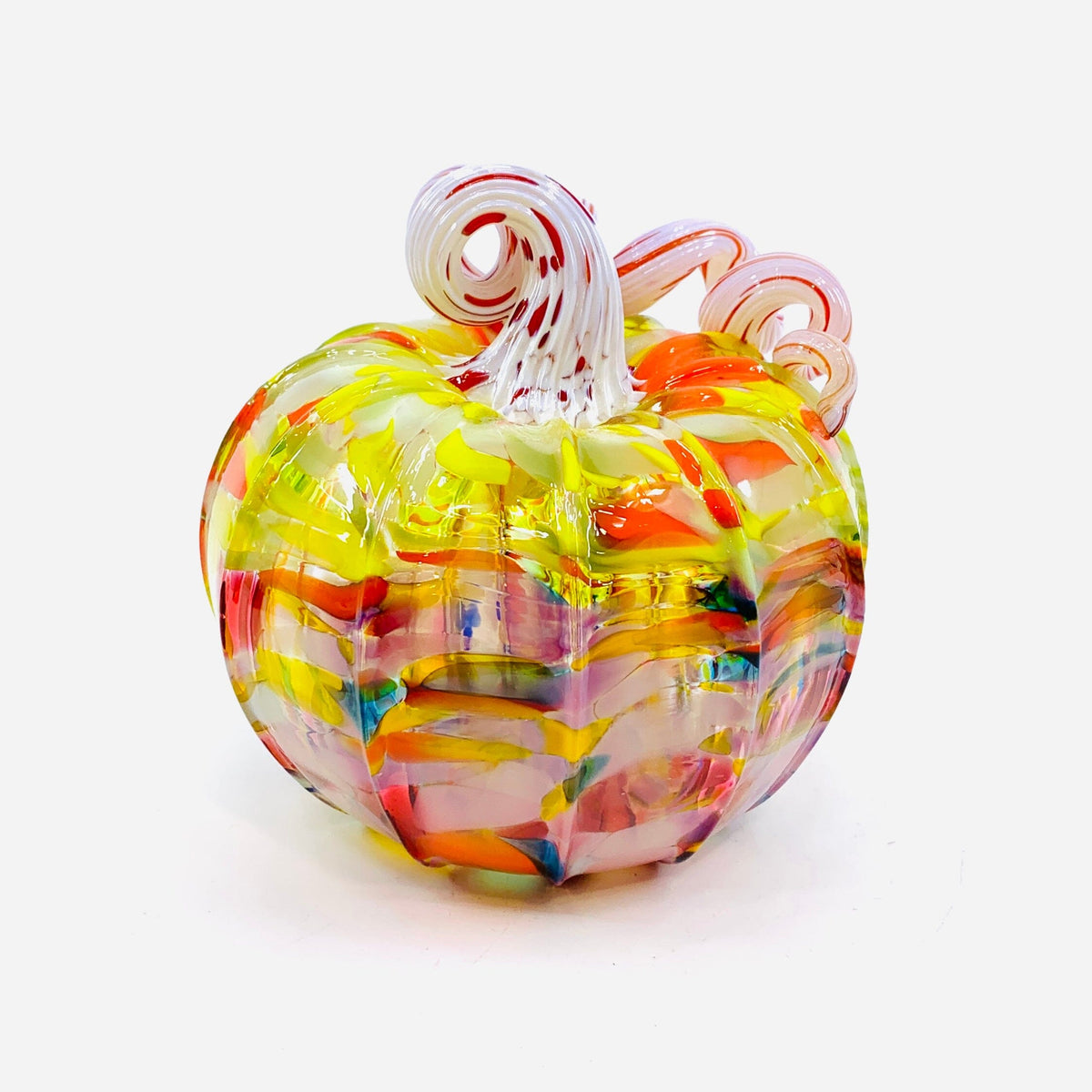 Daily Pumpkin 2831 Squat Gabby Luke Adams Glass Blowing Studio 