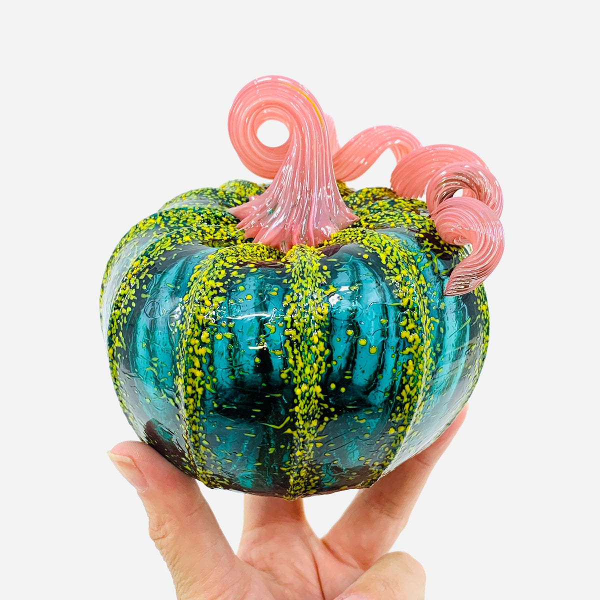 Daily Pumpkin 2963 Squat Gabby Luke Adams Glass Blowing Studio 
