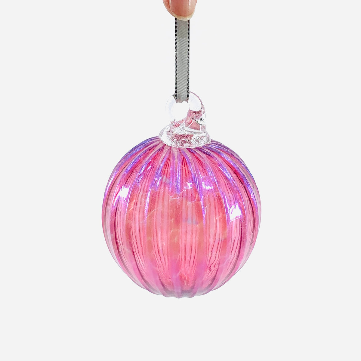 Magenta Shimmer Ornament