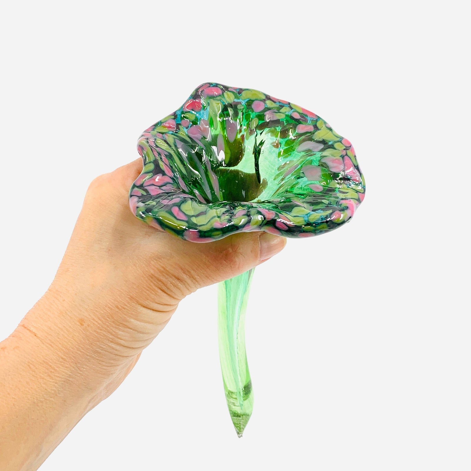 Pulled Glass Flower 78 Decor Luke Adams Glass Blowing Studio 