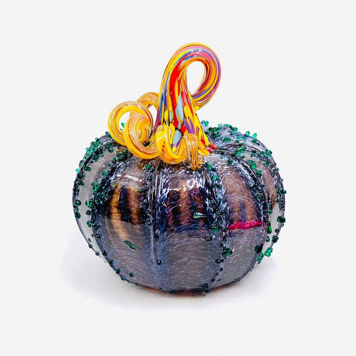 Daily Pumpkin 3056 Squat Gabby Luke Adams Glass Blowing Studio 