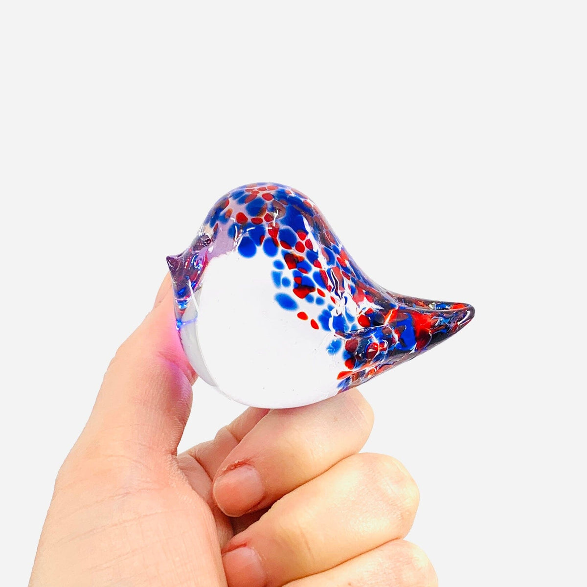 Little Glass Bird, Maddie's Mix Miniature Henrietta Glass 
