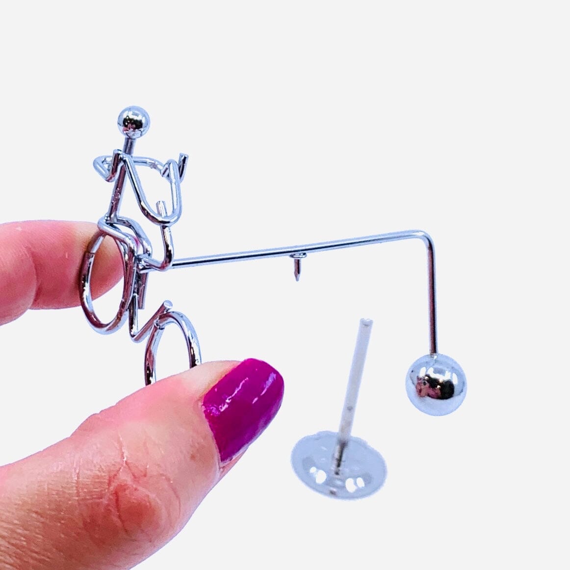 Kinetic Balance Figure 7, Bicycle Miniature Golden Island INT'L INC 