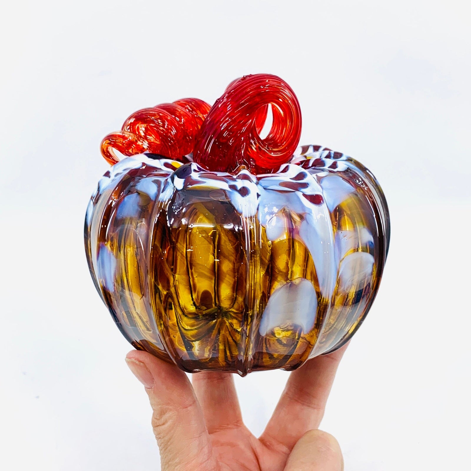 Daily Pumpkin 1651 Dessert Squat Gabby Luke Adams Glass Blowing Studio 