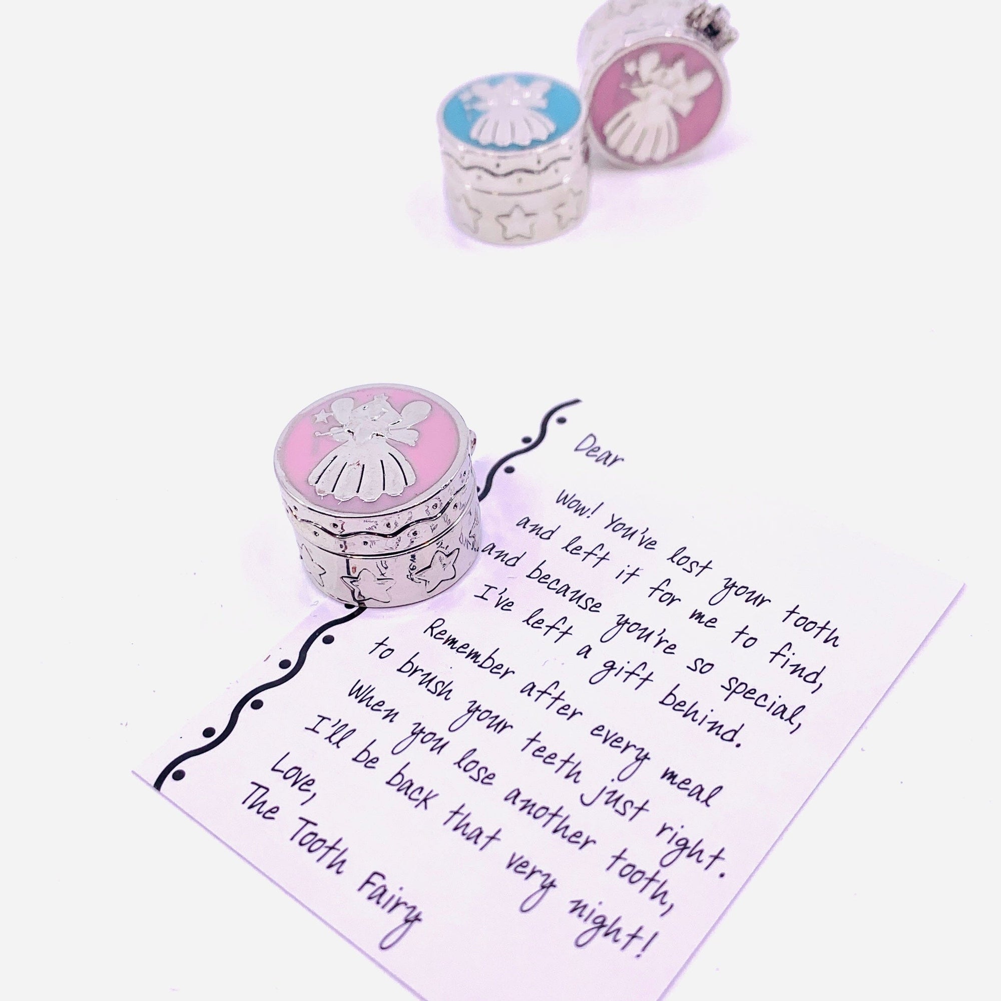 Tooth Fairy Box, Pink PT35 Miniature GANZ 
