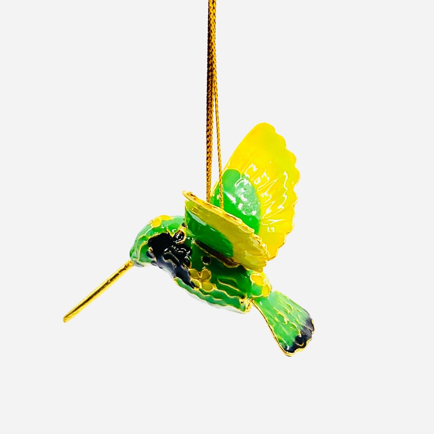 Enamel Hummingbird Ornament, 36 Ornament Kubla Craft 