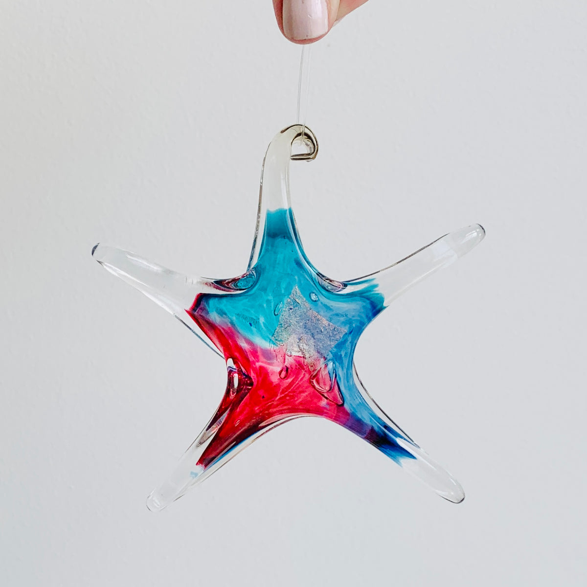 Daily Pumpkin 1195 Signed Starfish Suncatcher