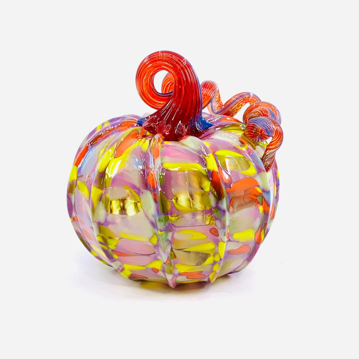 Daily Pumpkin 2935 Squat Gabby Luke Adams Glass Blowing Studio 