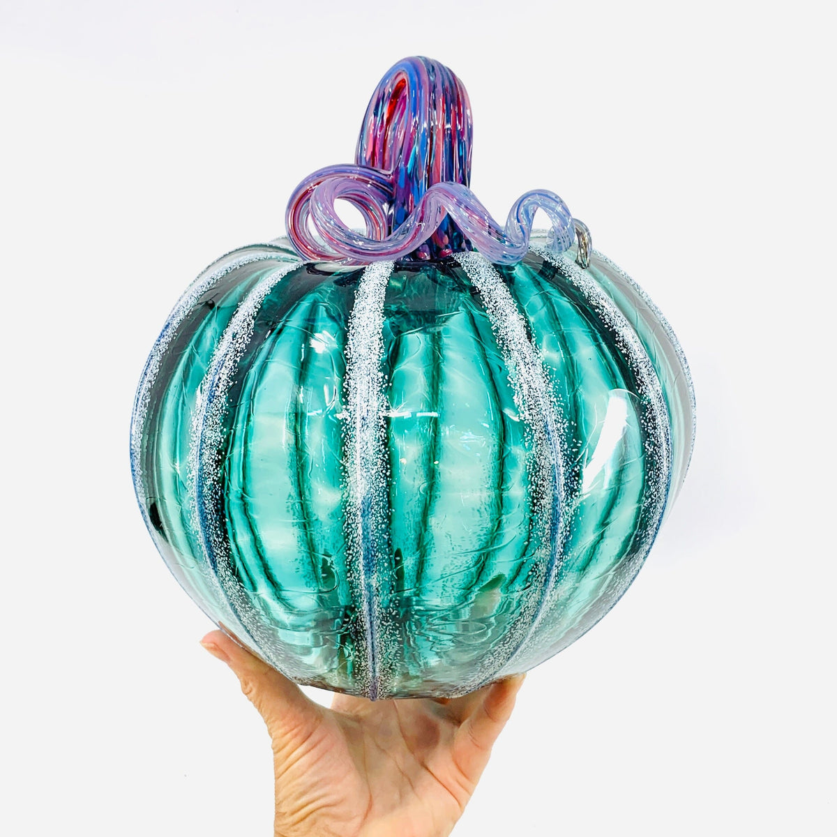 Daily Pumpkin 2977 Large Gabby Luke Adams Glass Blowing Studio 