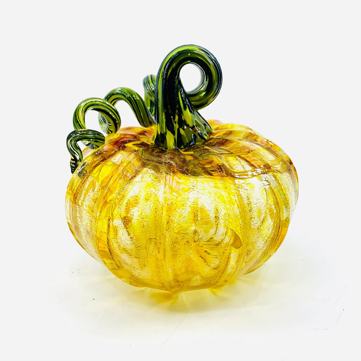 Daily Pumpkin 3633 Fall Jumbo Mini Gabby Luke Adams Glass Blowing Studio 