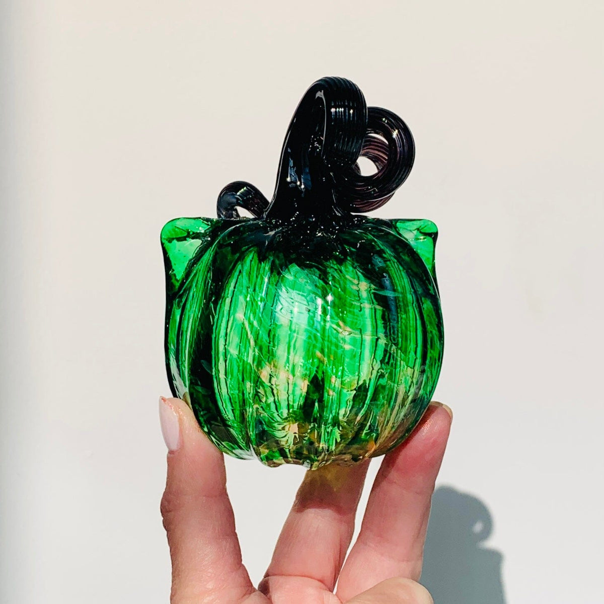 Daily Catkin 1223 Daily Pumpkin Luke Adams Glass Blowing Studio 