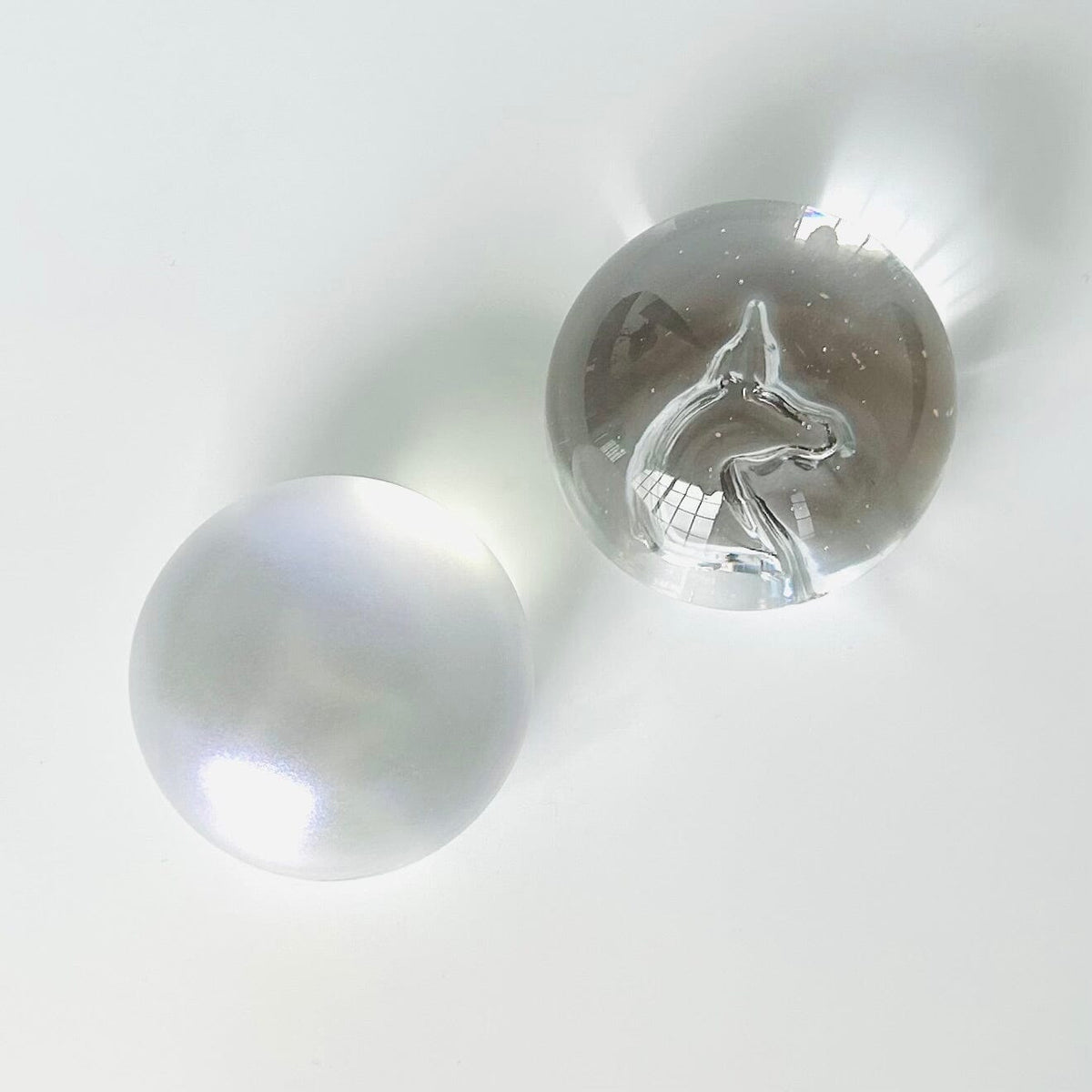 Rare Glass Unicorn Tears Miniature Henrietta Glass 