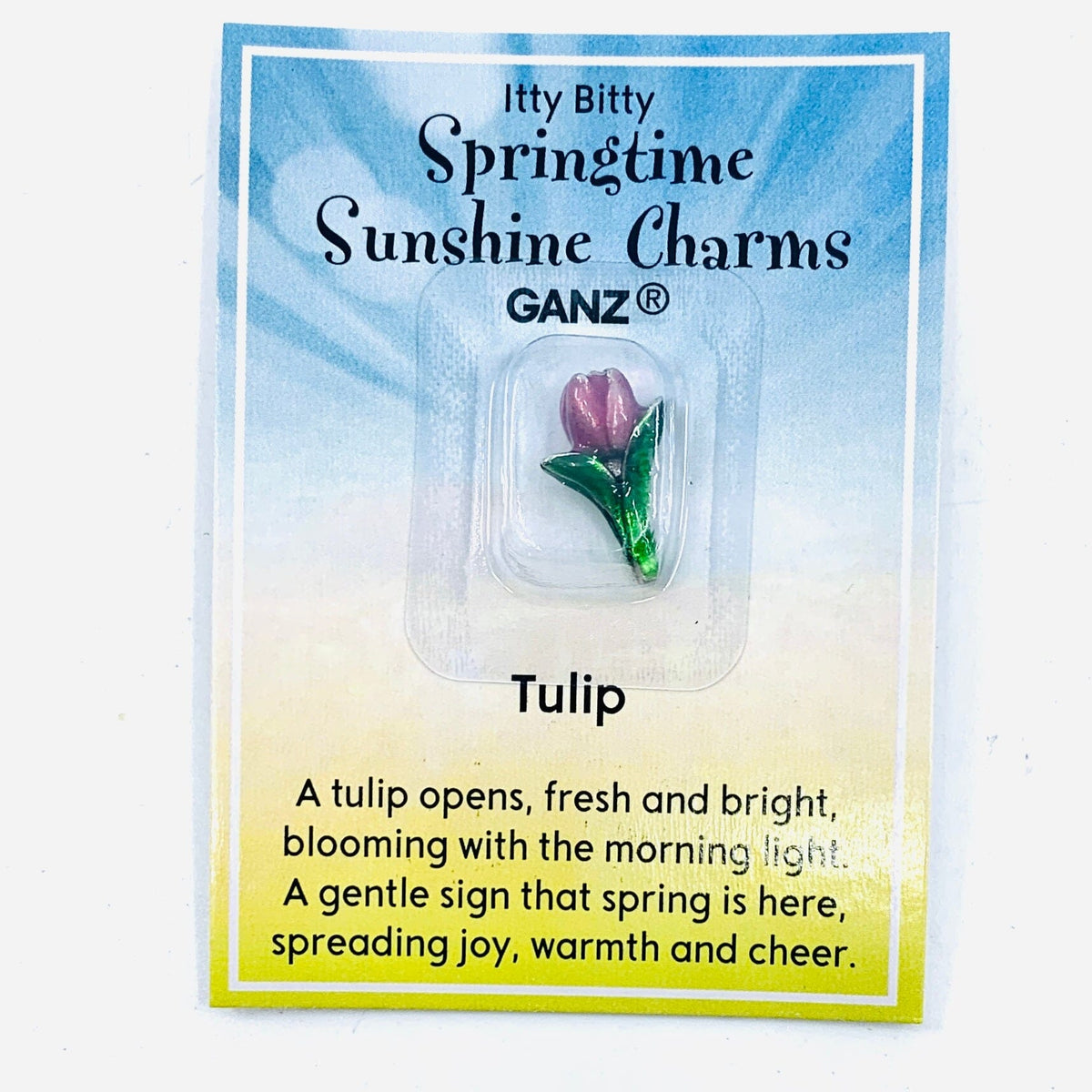 Itty Bitty Springtime Sunshine Charms, Tulip GANZ 