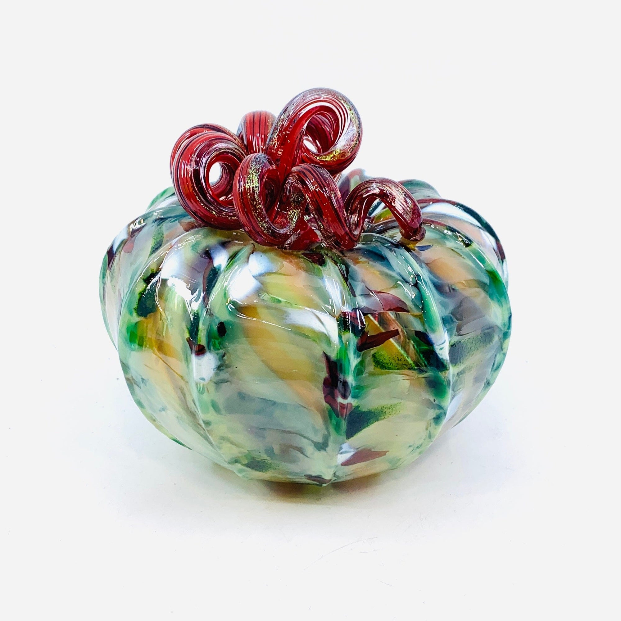 Daily Pumpkin 1911 Holiday Squat Gabby Luke Adams Glass Blowing Studio 