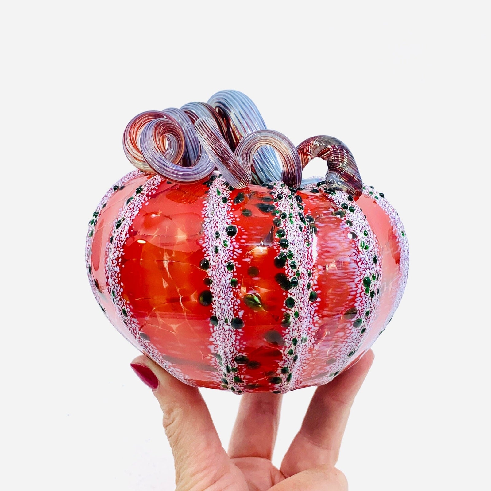 Daily Pumpkin 1969 “Practice” Squat Gabby Luke Adams Glass Blowing Studio 