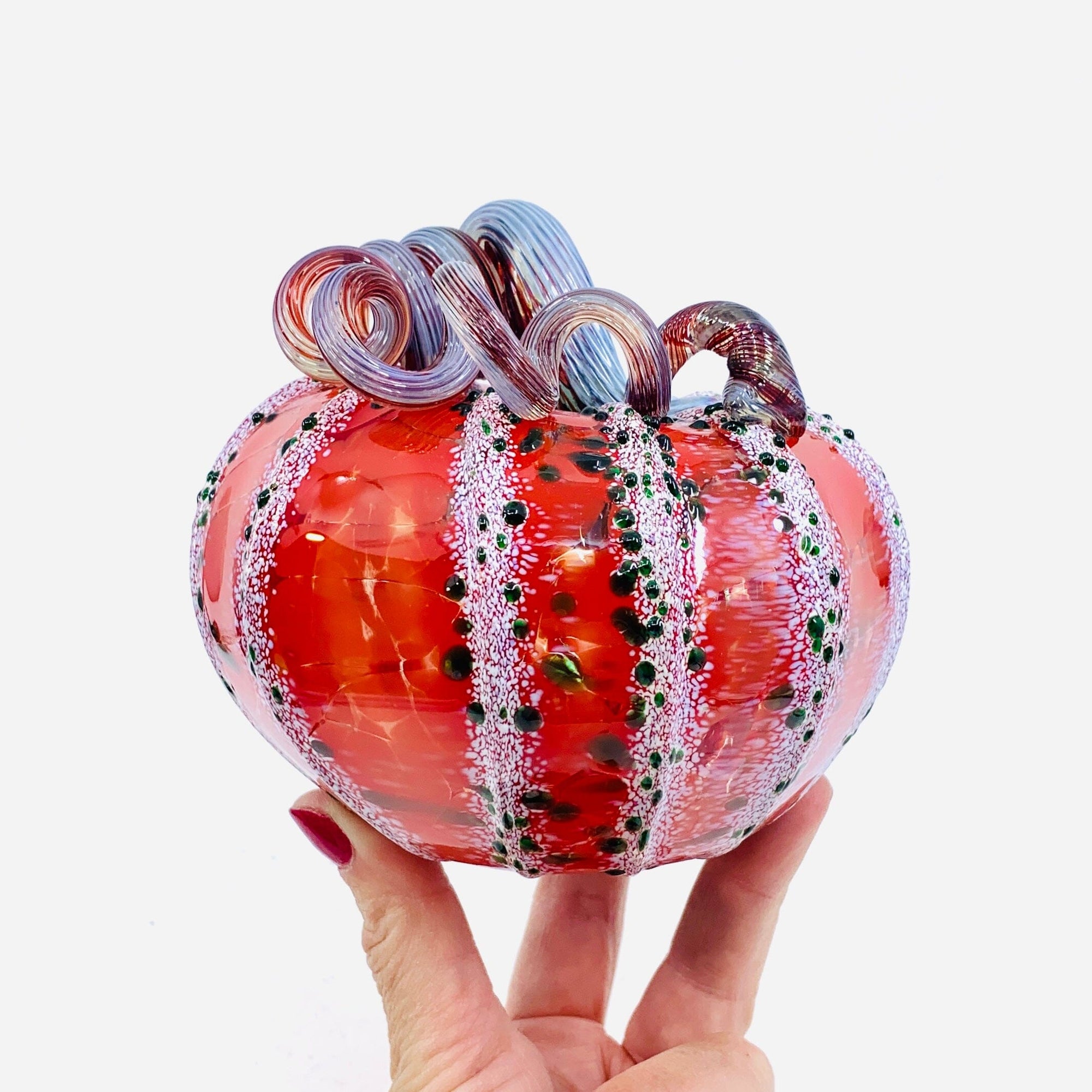 Daily Pumpkin 1969 “Practice” Squat Gabby Luke Adams Glass Blowing Studio 