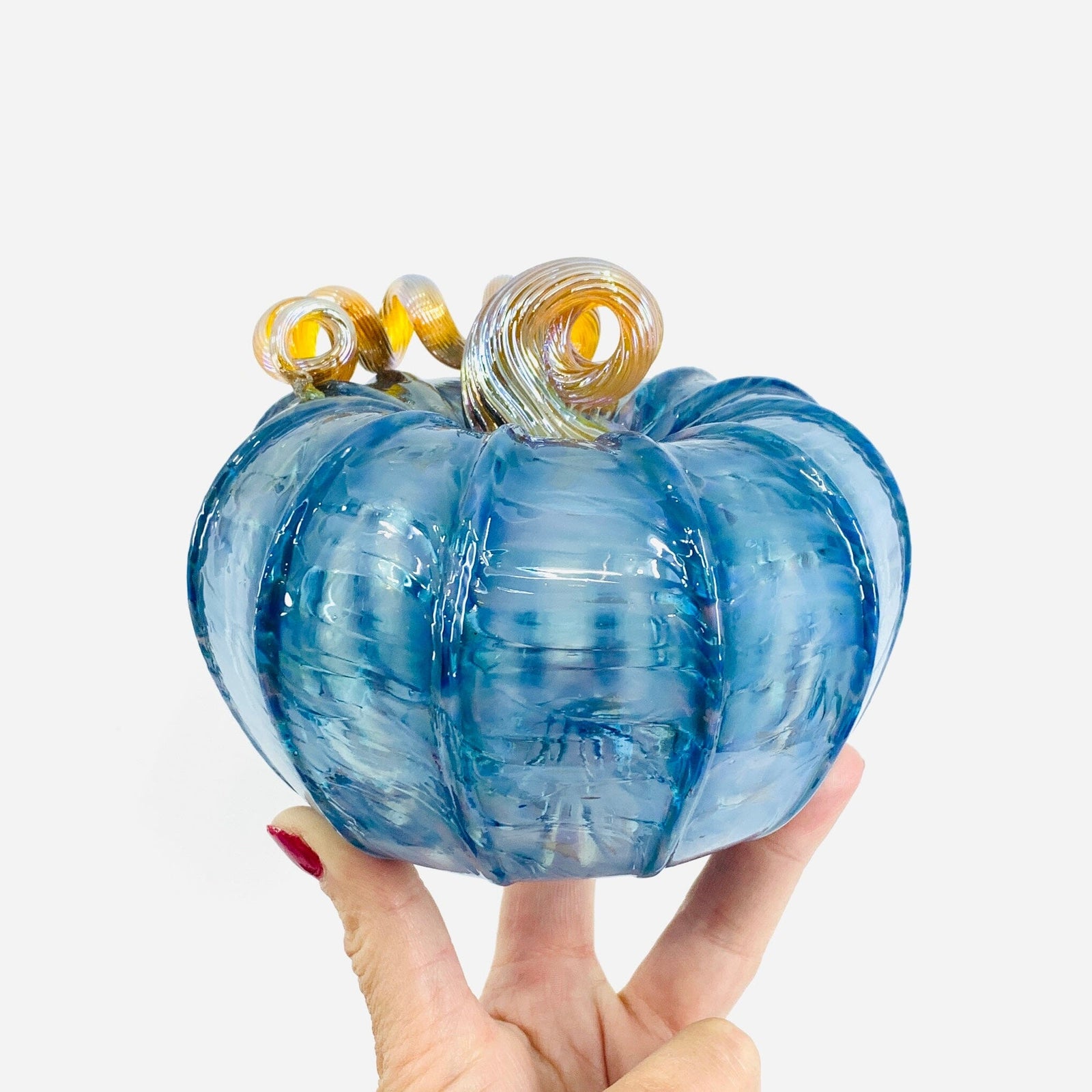 Daily Pumpkin 2009 Squat Gabby Luke Adams Glass Blowing Studio 