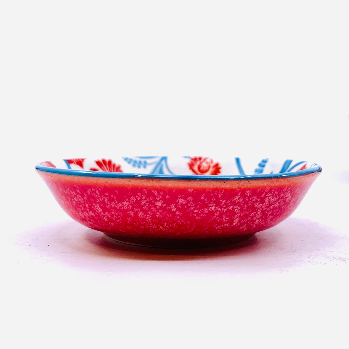Patterned Porcelain Dipping Bowl 4, Scarlet