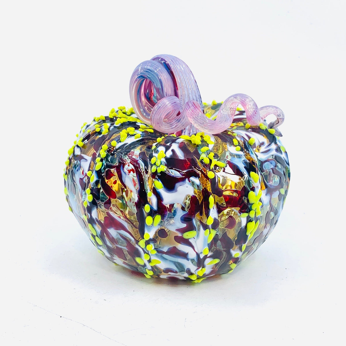 Daily Pumpkin 3458 Squat Gabby Luke Adams Glass Blowing Studio 