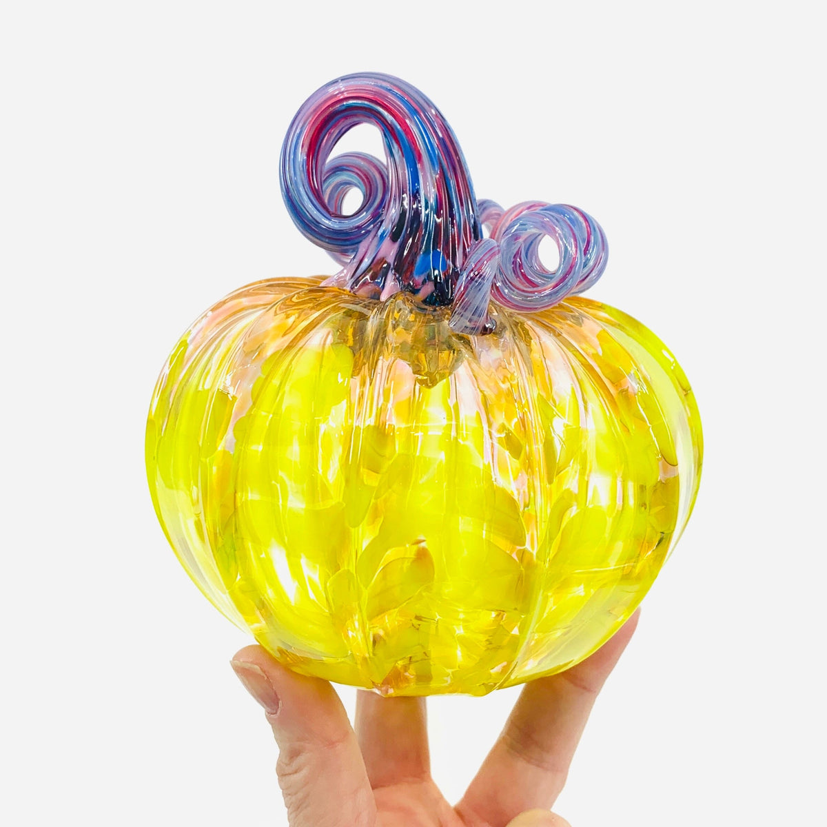 Daily Pumpkin 3270 Squat Gabby Luke Adams Glass Blowing Studio 