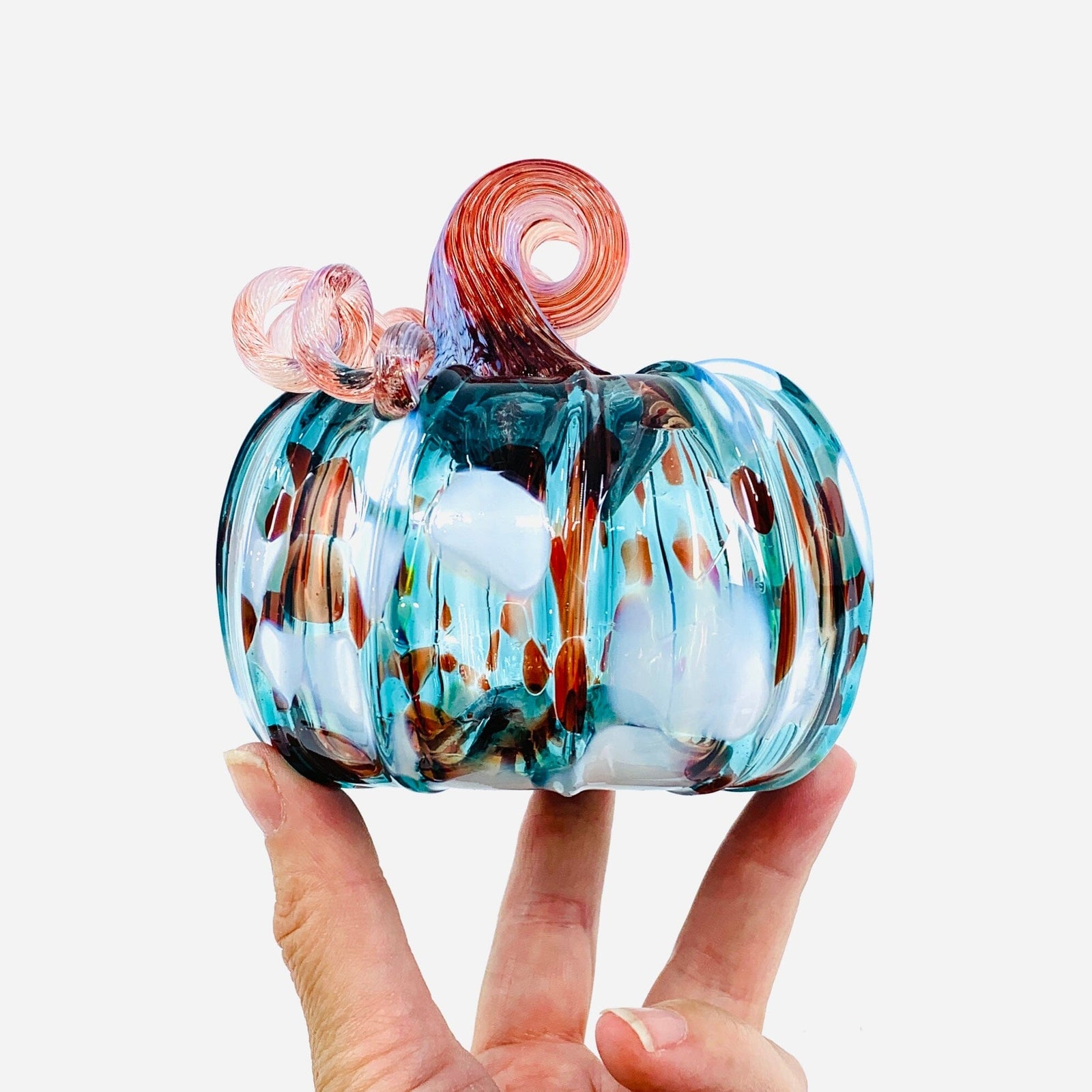 Daily Pumpkin 2850 Oops Squat Gabby Luke Adams Glass Blowing Studio 