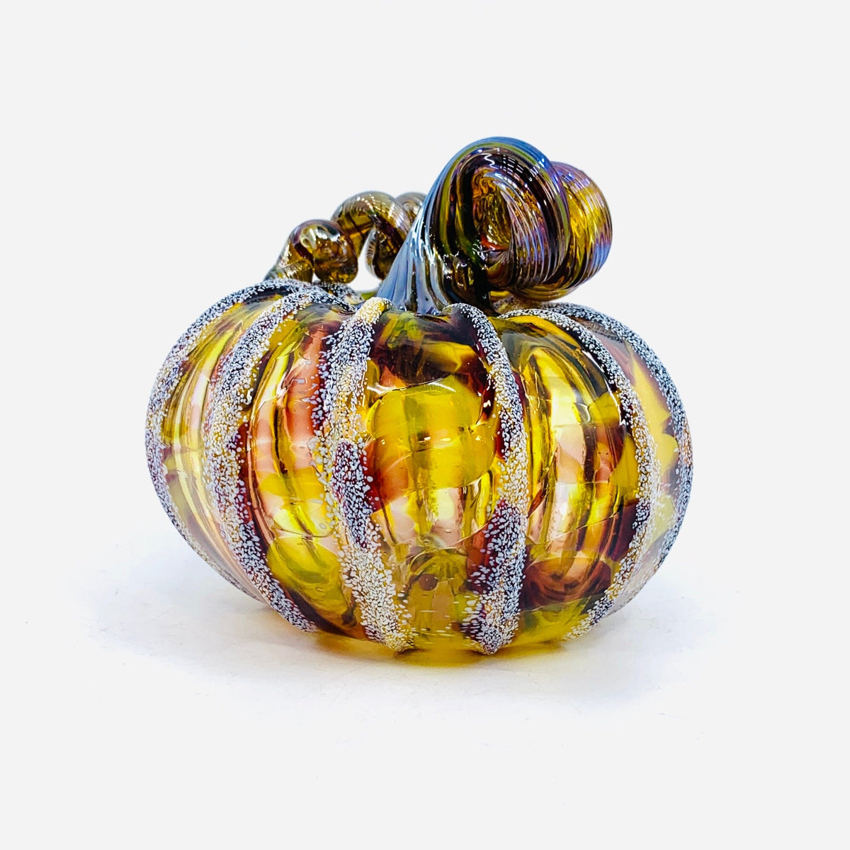 Daily Pumpkin 899 “Oops” Squat Gabby Luke Adams Glass Blowing Studio 
